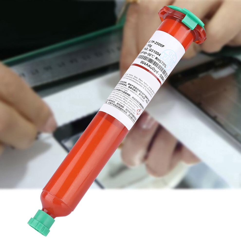 Optical Uv Glue Tp2500f 50Ml Syringe Light 7055741868368