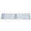 BT3.0 Folding Keyboard 120mAh 85x313mm White 5