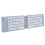 BT3.0 Folding Keyboard 120mAh 85x313mm White 12