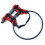Dog Harness Protective Collar with Integrated Leash for-4RED 1