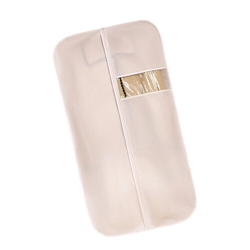Garment Bag Dustproof Protector with Visible and-White 60x110cm