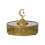 Electroplated Decorative Iron Serving Dish for Snacks Food-C 1