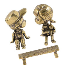 Beautiful Brasses Display Piece Childhood Sweethearts Home