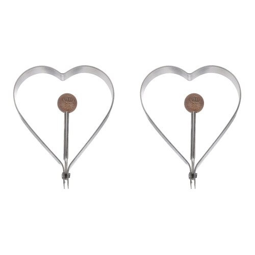 2Stk Wiederverwendbare Eierring Backform Für