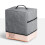 2Pcs Polyester Ice Cream Maker Cover with Storage Pocket Elegant Grey 9