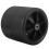 2Pcs Stable Black Rubber Rolling Garden Stool Wheels for Outdoor Use 9