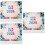 3Pcs Multi Color Paper Tabletop Small Calendars Note Desk Home Use 6