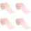 Nagelentferner Tücher Baumwolle Pink Maniküre 4