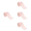 Nagelentferner Tücher Baumwolle Pink Maniküre 5
