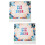 2Pcs Multi Color Paper Tabletop Monthly Calendar Decorative Daily Use 6