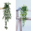 Artificial Hanging Plants 3 Pack Artificial Eucalyptus Potted Greenery Faux Eucalyptus Mandala Vine 2