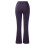 Women's Pants Stretchy Work Pants With Pockets Elastic-Blue XL 6
