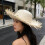 Elegant Panama Hat Oversized Straw Hat Breathable Sun Hat with 7