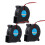 3 Pcs Small Computer Fan Radiator Blower 3d Printer Parts 12v Cooling 9