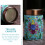 Multi Ceramic Tea Storage Canister with Metal Lid for Tea Leaves 4