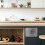 Silver Embedded Waste Lid for Kitchen Cabinet Silent Inward Flap 3
