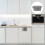 Silver Embedded Waste Lid for Kitchen Cabinet Silent Inward Flap 11