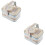 2Pcs Multi Color Tinplate Candy Storage Box Small Portable Gift Box 5