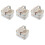 4Pcs Multi Color Tinplate Gift Boxes Sturdy Candy and Cookie Holders 2
