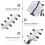 3Pcs High Performance Directional WiFi Antenna for Stable Signal 6