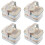 4Pcs Multi Color Tinplate Gift Boxes Sturdy Candy and Cookie Holders 4
