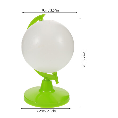 4Pcs Rewritable Plastic Globes with Stand for Kids Geography Practice 1