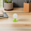 4Pcs Rewritable Plastic Globes with Stand for Kids Geography Practice 3