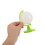 4Pcs Rewritable Plastic Globes with Stand for Kids Geography Practice 7