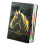 Professionele 2026-dagplanner, 400 pagina's, gedateerd-zwart 1