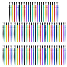 Assortiment de pinceaux d'art en-8 cm de couleurs mélangées