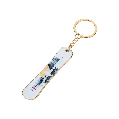 Tiny Ski Board Keychain Key Organiser Accessories For-type 1