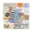 50Sheets Waterproof PET Scrapbooking Sticker for Journaling 1
