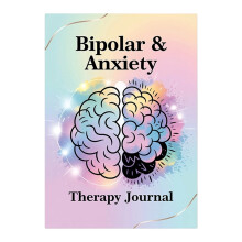 Bipolar&Anxiety Therapy Journal Ideal For Guidance Time And