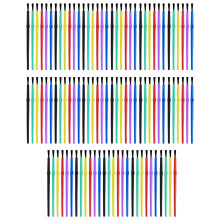Vibrant 100Pieces Kids Painting Brush Set-10.5cm mixed color