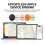 Μίνι Bluetooth Item Finder, Συμβατό με το Find My(iOS), Παγκόσμια ετικέτα εντοπισμού GPS για 2