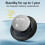 Μίνι Bluetooth Item Finder, Συμβατό με το Find My(iOS), Παγκόσμια ετικέτα εντοπισμού GPS για 3