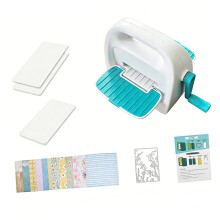 Portable Craft Machine Manual Die Cutter-blue ribbon mold