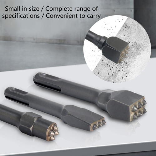 Chiseling Hammers Drill Bit for Concrete Surfaces Treatments 2