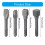 Chiseling Hammers Drill Bit for Concrete Surfaces Treatments 4