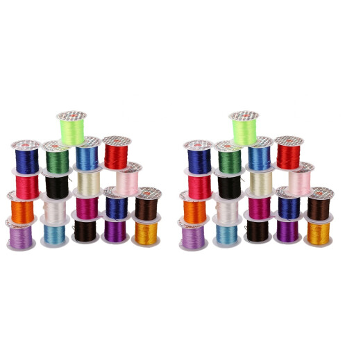 Élastique Solide Couleurs Assorties Pour DIY 1