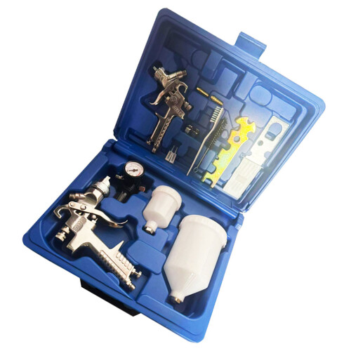 Metall-Körperlack-Applikator-Set, 1,4 mm, 0,8 mm,-Silber