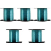5Rolls Heavy Duty Braided Fishing Line Light Blue Durable Angling Wire