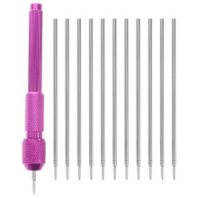 1Ensemble Kit Métal Violet Recharges D'encre Pour