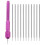 1Ensemble Kit Métal Violet Recharges D'encre Pour 1