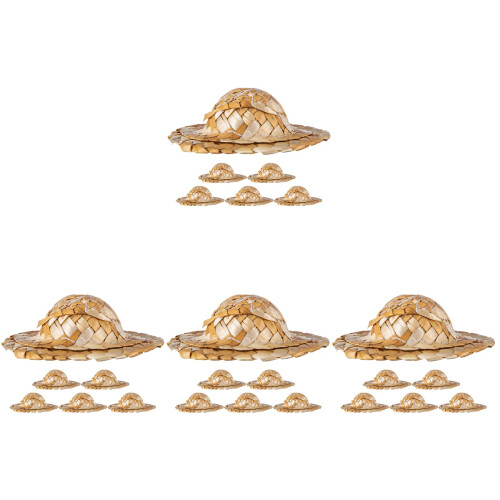 20Pièces Décorations Mini Chapeaux , Pour Cupcakes Boissons