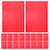 20Pcs Red PVC Gel Filter Sheets for Softbox and Flash Lighting Effects 1