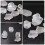 Spécimens Naturels De Quartz Clair Pour Études Décoration 3