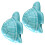 2 Pieces Handmade Ceramic Toilet Protectors Featuring Detailed 1