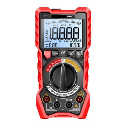 Digitale multimeter Continuïteit Voltmeter Weerstand Ohm Meter
