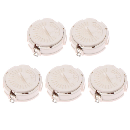 CR2450 Coin Cell Battery Holder With Secure Lid For-5 pack